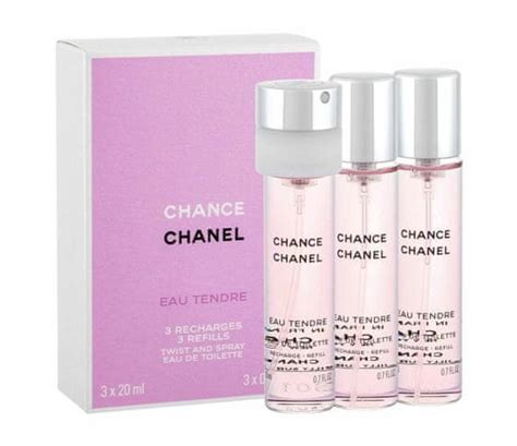 chanel chance 3 x 20ml|chanel eau tendre best price.